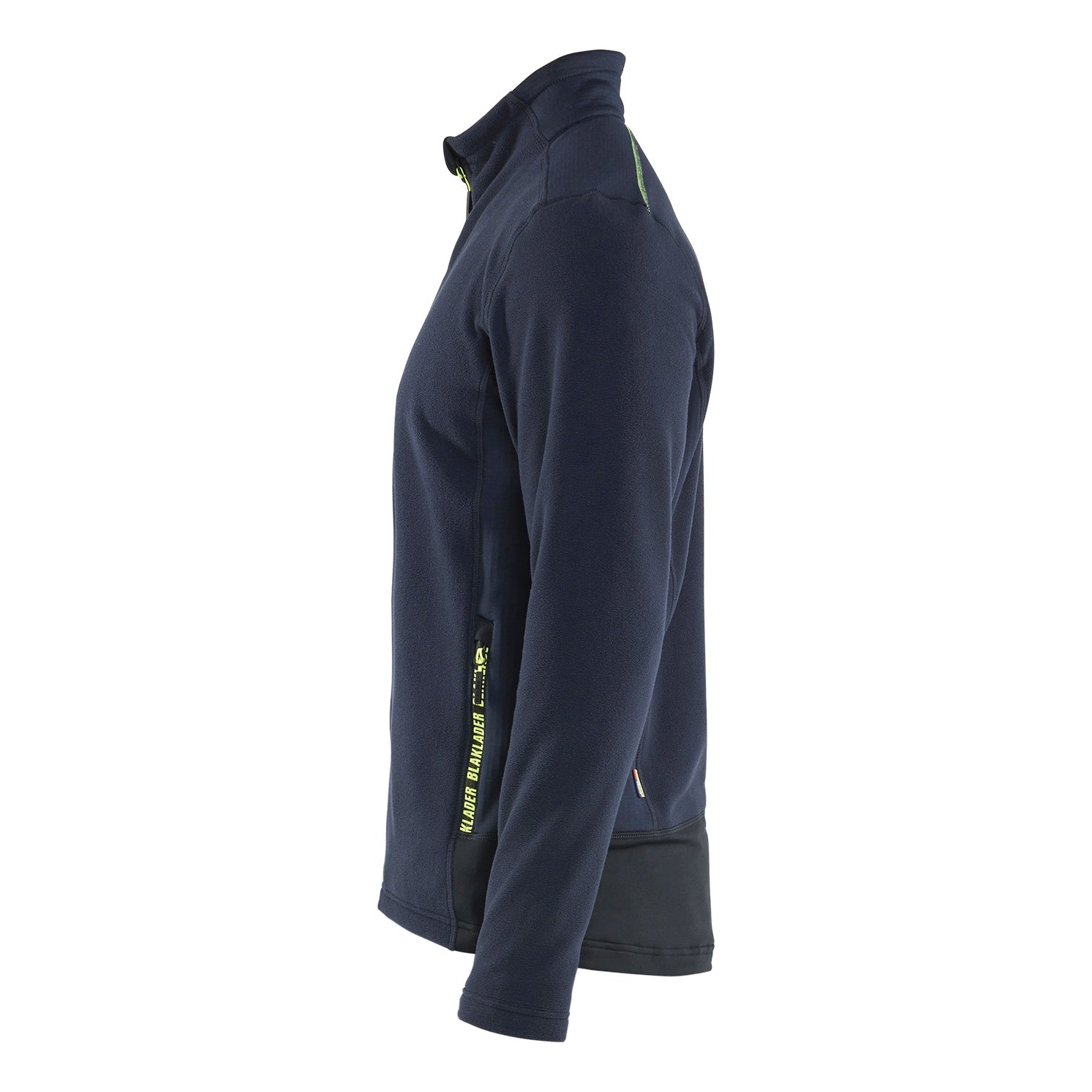 Blaklader BLAKLADER 47651010 Microfleece Jacket Hi Vis Reflective Work Jacket MEN - Antipilling - 476510108633_CL