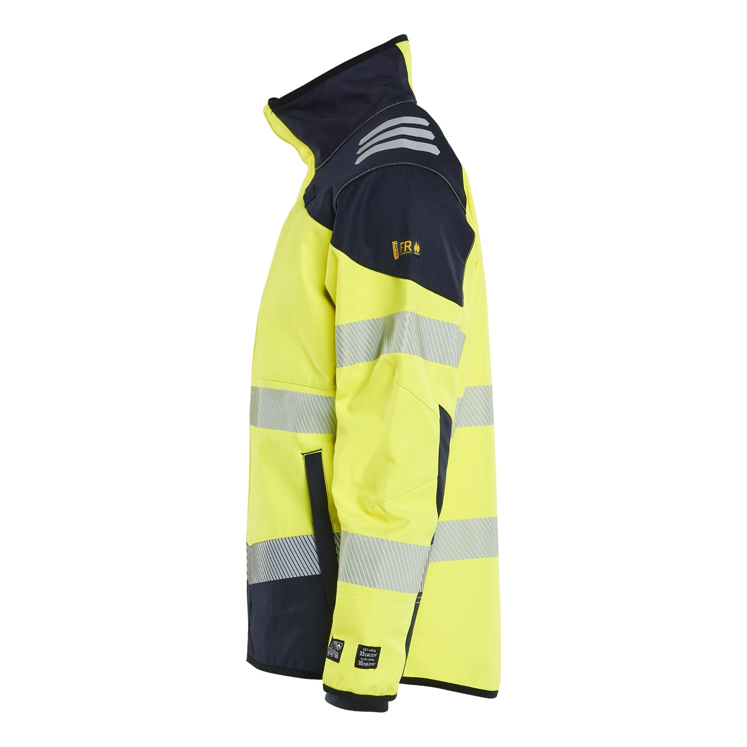 Blaklader BLAKLADER 49481560 Multinorm softshell jacket Hi Vis Reflective Softshell Work Jacket MEN - Flame Resistant - 494815603389_CL