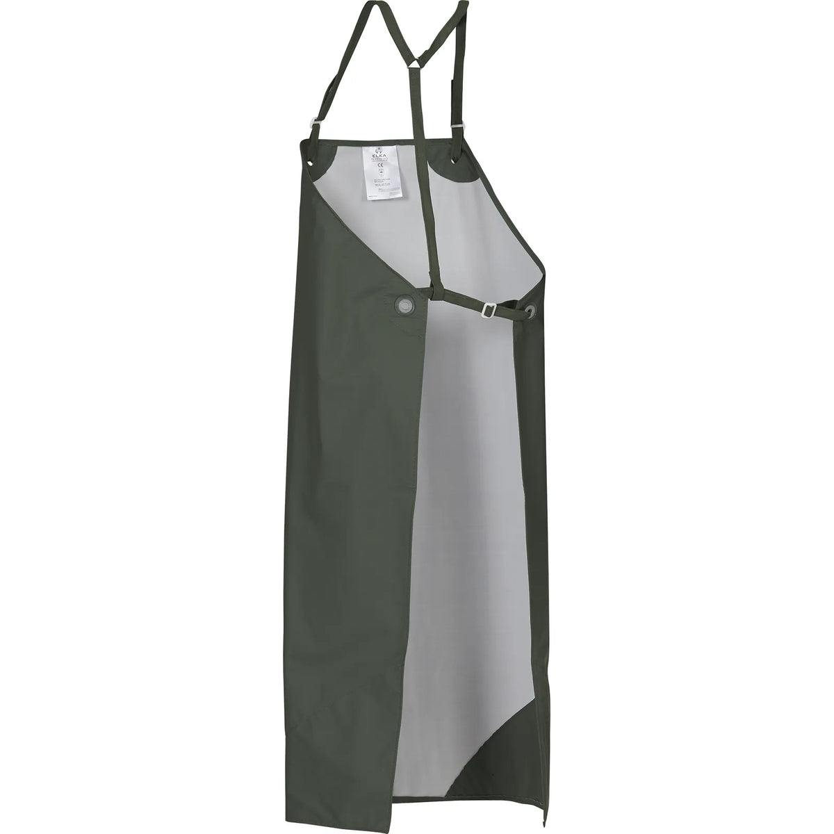 ELKA Rainwear - Apron w/loops for braces - Olive
