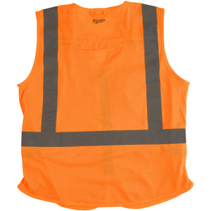 Milwaukee High-Visibility Vests - Orange