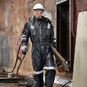 ELKA Rainwear - Working Xtreme Winter Thermal Coverall - Grey/Black