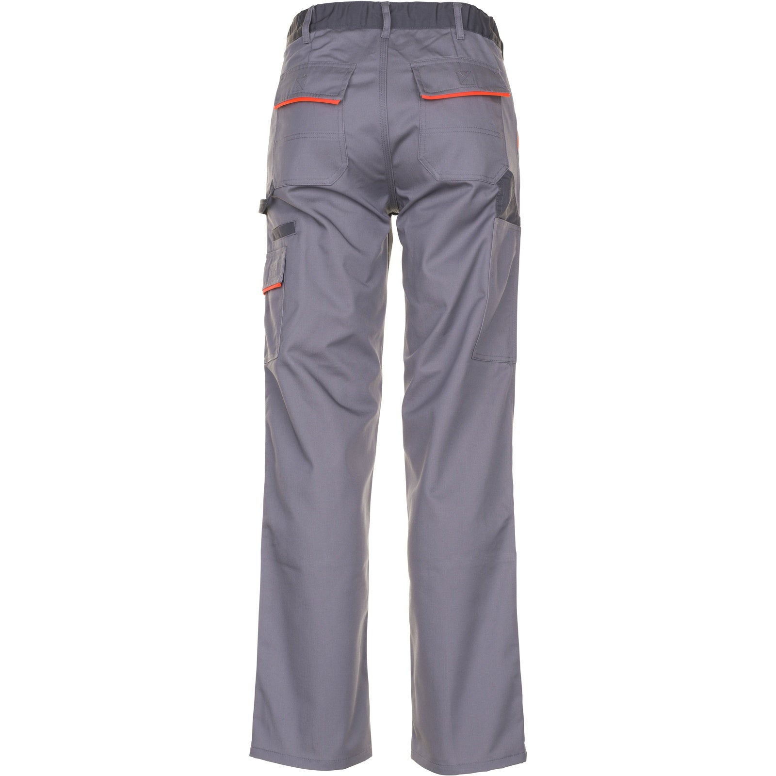 Planam Visline Trousers zinc/orange/slate - Model view 2