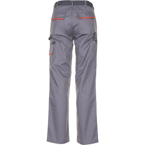 Planam Visline Trousers zinc/orange/slate - Model view 2
