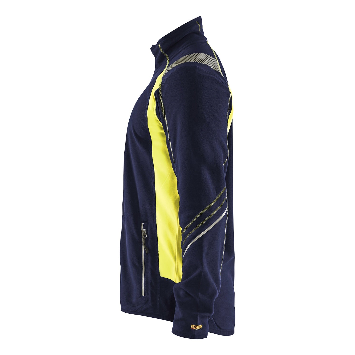 Blaklader BLAKLADER 49931010 Microfleece Jacket Hi Vis Reflective Work Jacket MEN - Antipilling - 499310108933_CL