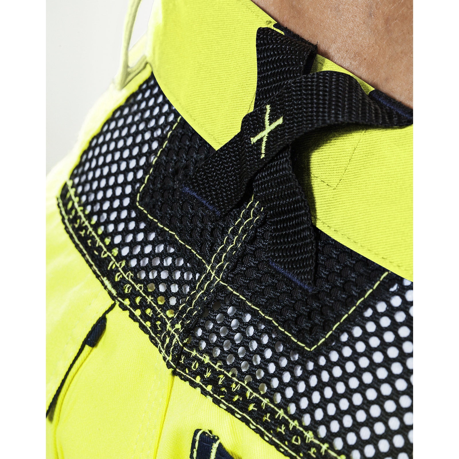Blaklader BLAKLADER 15651811 | Ventilated Hi Vis trousers Hi Vis Reflective Work Trousers Men - Mesh Panels - 156518113389_3