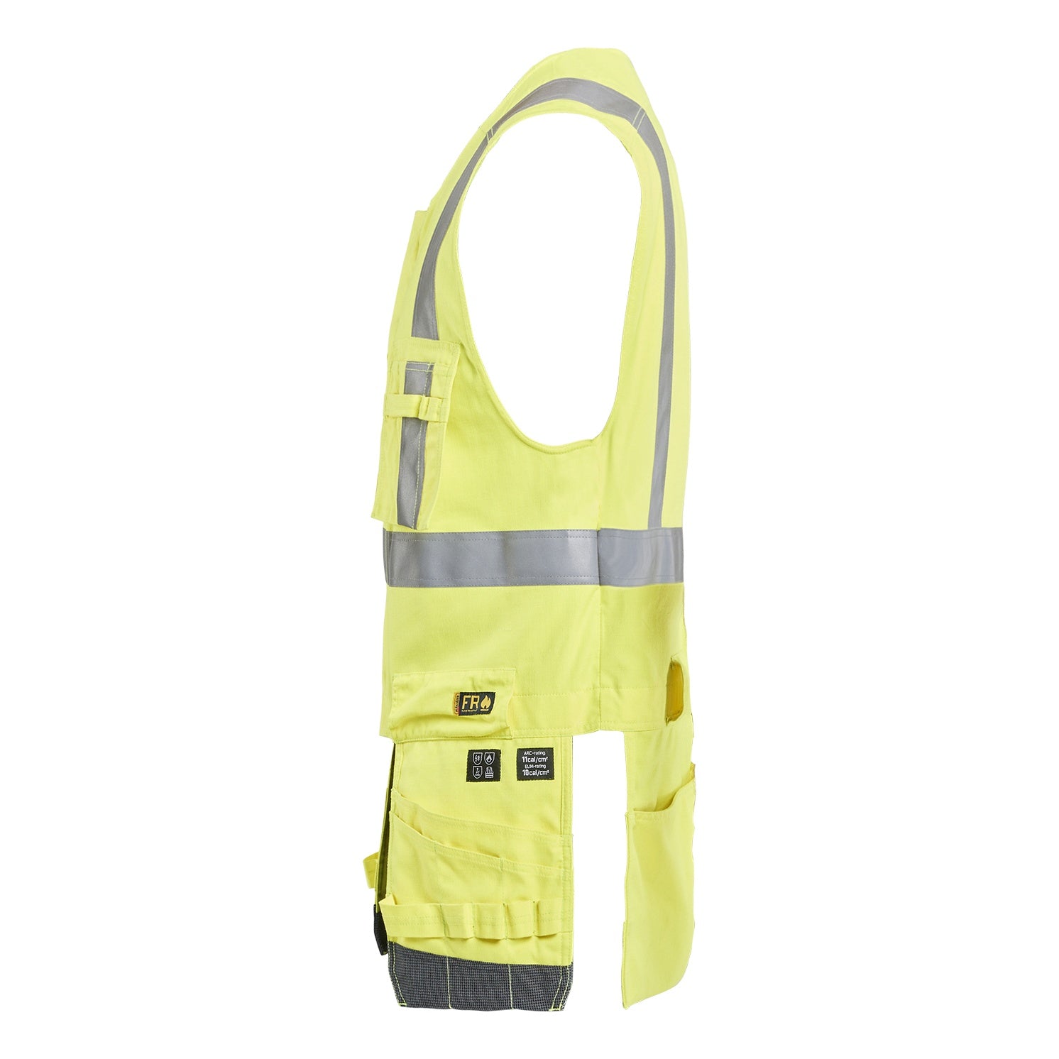 Blaklader BLAKLADER 30891512 MULTINORM INHERENT WAISTCOAT Hi Vis Reflective Work Waistcoat MEN - Flame Retardant - 308915123300_CL