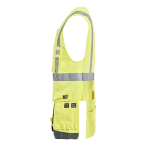 Blaklader BLAKLADER 30891512 MULTINORM INHERENT WAISTCOAT Hi Vis Reflective Work Waistcoat MEN - Flame Retardant - 308915123300_CL