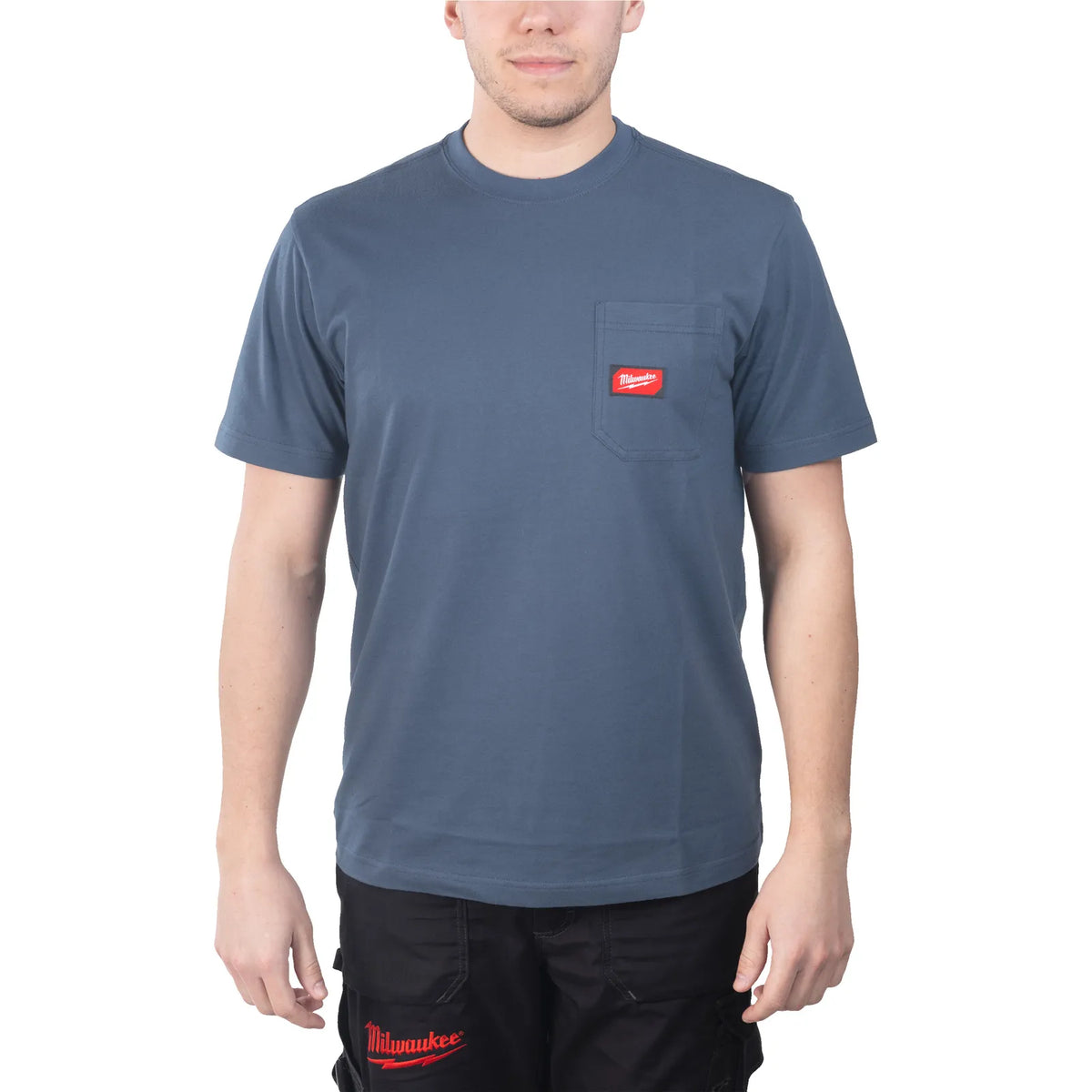 Milwaukee Short-Sleeve Work T-Shirt WT SS - Blue