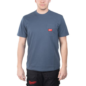 Milwaukee Short-Sleeve Work T-Shirt WT SS - Blue