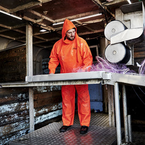 ELKA Rainwear - Nordic Fishing Stretchable Smock - Fluorescent Orange