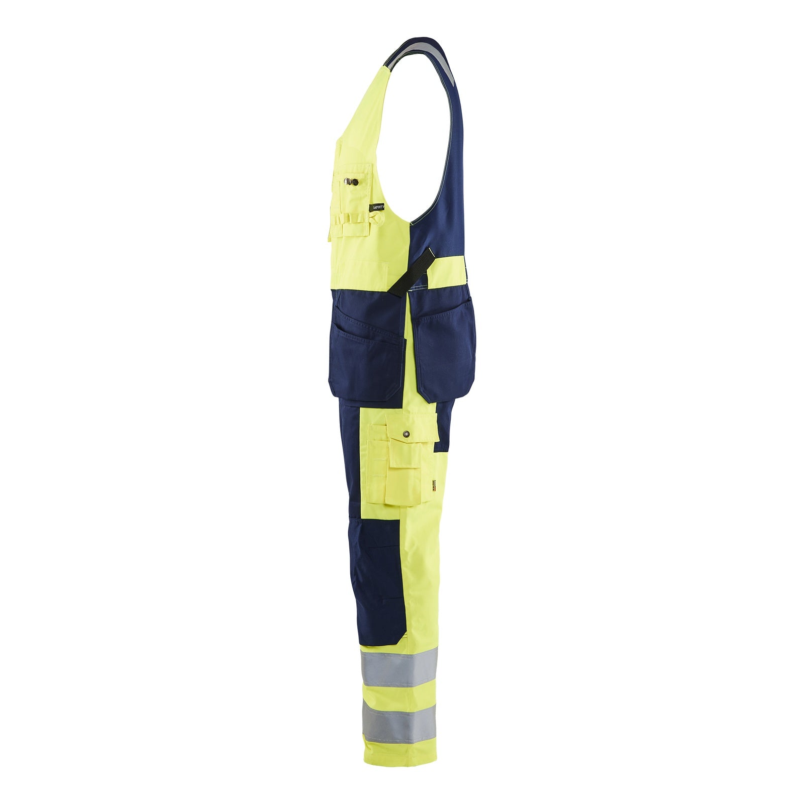 Blaklader BLAKLADER 26531804 Hi Vis Sleeveless Overall Work Overall Men - polyester cotton blend - 265318043389_CL