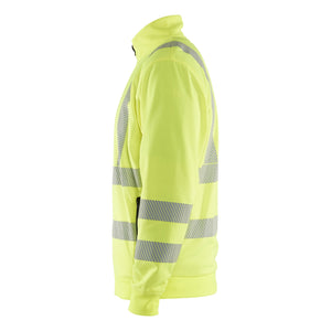 Blaklader BLAKLADER 35632538 Hi Vis Reflective Full-zip Work Sweatshirt MEN - Breathable - 356325383300_CL