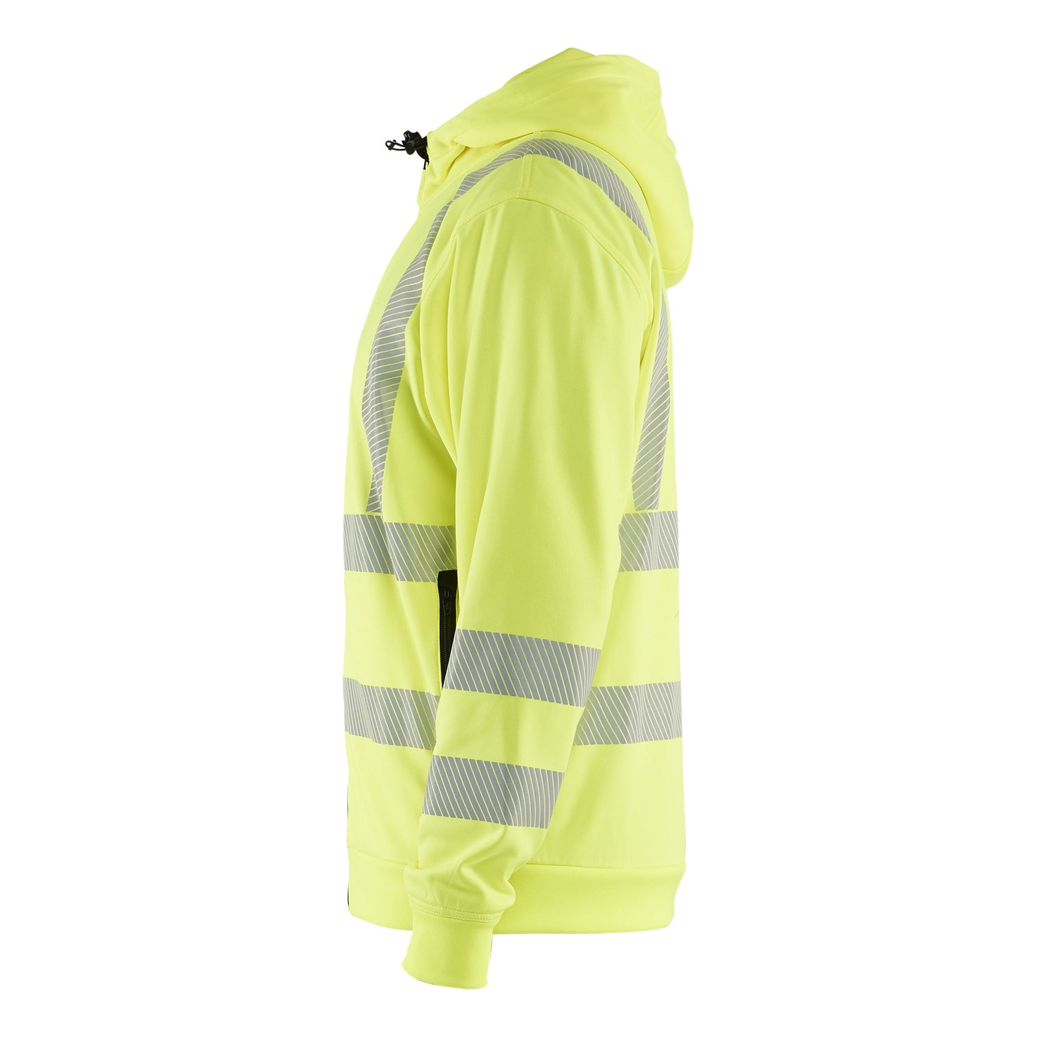 Blaklader BLAKLADER 35652538 Hi Vis Hoodie Full Zip Hi Vis Reflective Hoodie Work Sweatshirt MEN - Breathable - 356525383300_CL