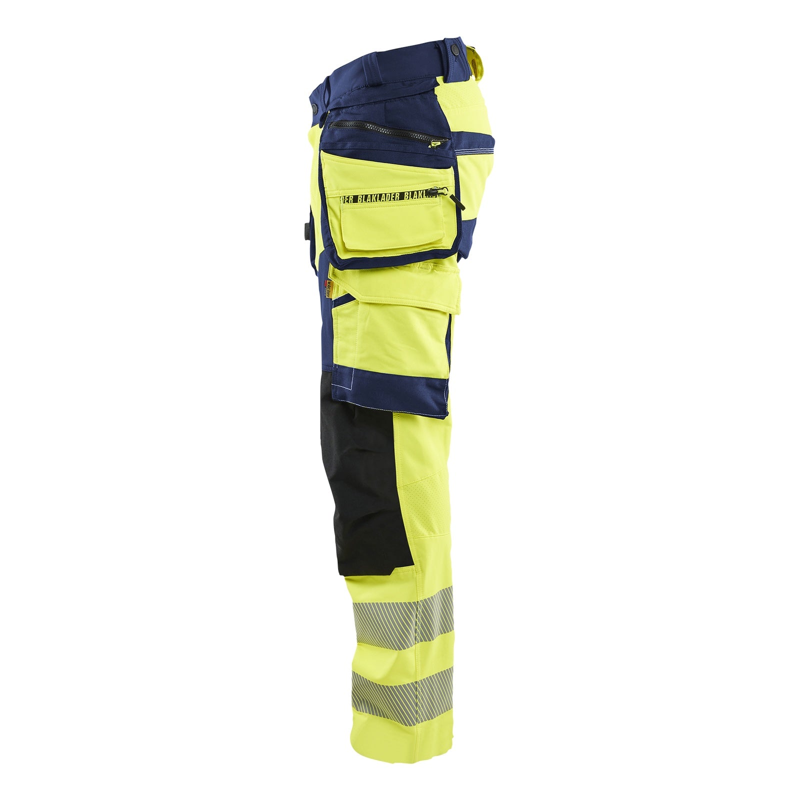 Blaklader BLAKLADER 11221648 Hi Vis trousers 4 way stretch Hi Vis Reflective Work Trousers Men - double weave - 112216483389_CL