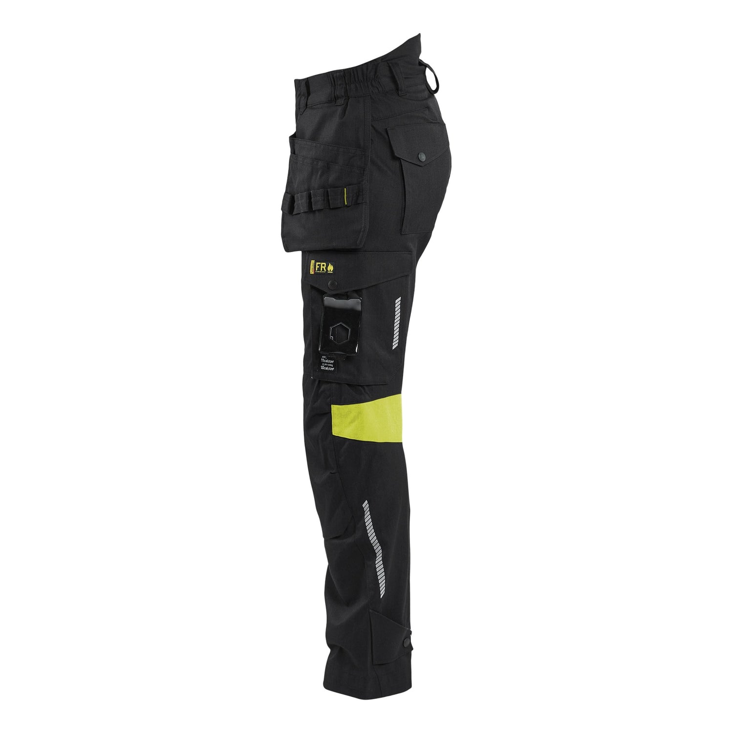 Blaklader BLAKLADER 71081512 | Women's Craftsman Inherent Trousers Hi Vis Reflective Work Trousers Women - Ripstop Fabric - 710815129933_CL