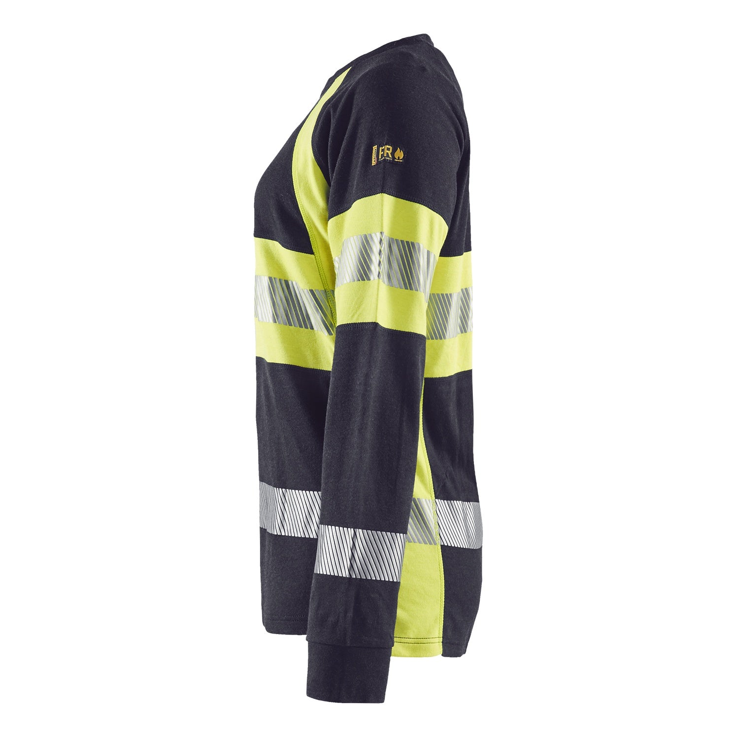 Blaklader BLAKLADER 34941761 Women's Multinorm long sleeved t shirt Hi Vis Reflective Long Sleeve Work T-Shirt WOMEN - Flame Retardant - 349417618933_CL
