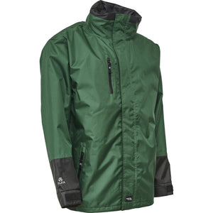 ELKA Rainwear - Working Xtreme rain jacket with a 2-way zipper - Green/Black