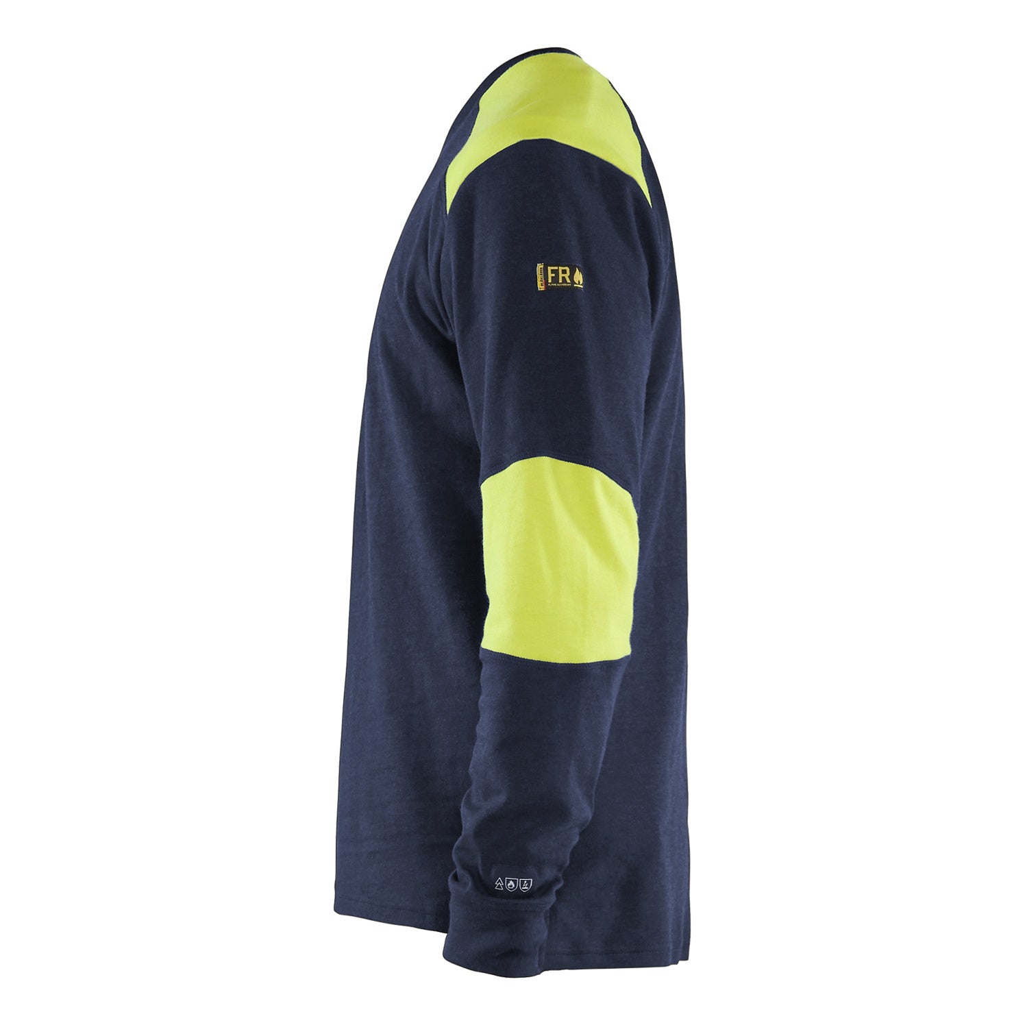 Blaklader BLAKLADER 34571761 Flame resistant long sleeve t shirt Hi Vis Reflective Long Sleeve Work T-Shirt MEN - Flame Resistant - 345717618933_CL