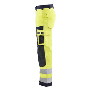 Blaklader BLAKLADER 15781514 Multinorm Craftsman Trousers Hi Vis Reflective Work Trousers Men - Antistatic - 157815143389_CL