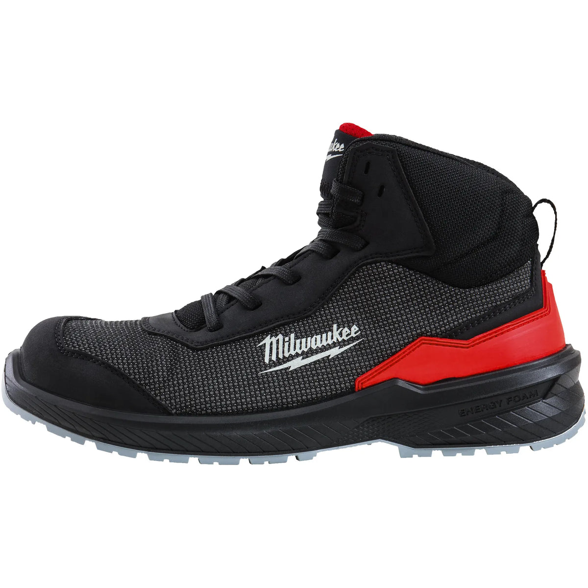 Milwaukee FLEXTRED™ S1PS Mid-Cut Safety Shoes ESD 1M110133 - Black