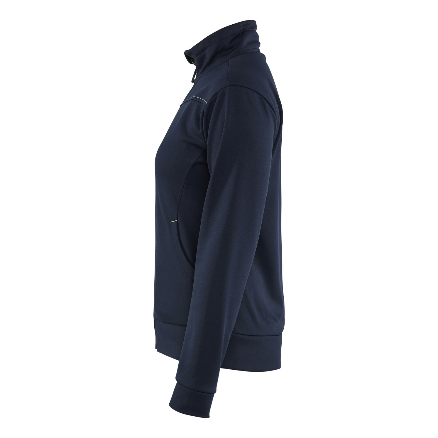 Blaklader BLAKLADER 33942526 Hi Vis Reflective Full Zip Work Sweatshirt WOMEN - Pique Fleece - 339425268633_CL