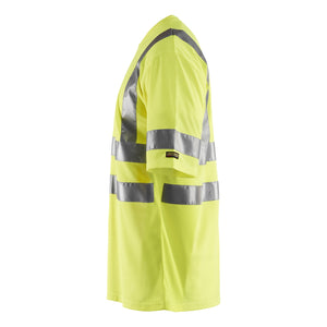 Blaklader BLAKLADER 34131009 Hi Vis T shirt Hi Vis Reflective Short Sleeve Work T-Shirt MEN - 100% Polyester - 341310093300_CL