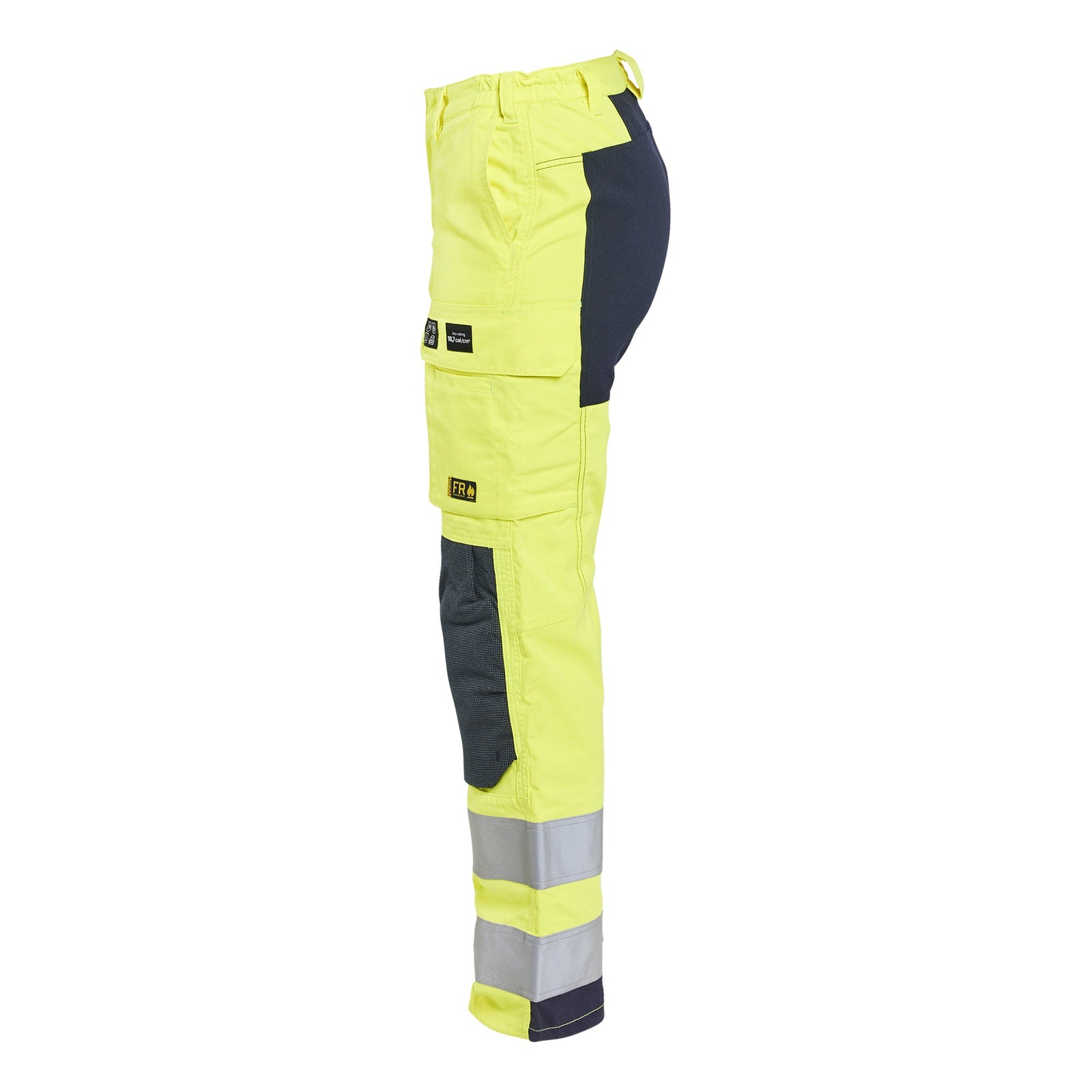 Blaklader BLAKLADER 71911512 | Women's Multinorm inherent trousers with stretch Hi Vis Reflective Work Trousers Women - Ripstop Fabric - 719115123389_CL