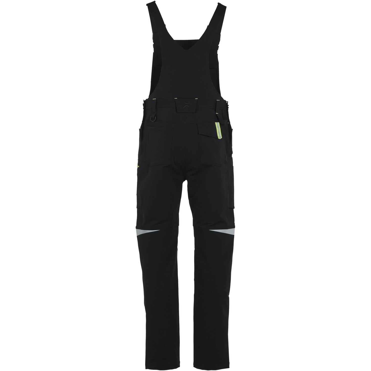 Planam rECOline Bibpant black/black - Model view 2