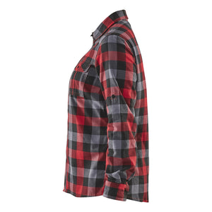 Blaklader BLAKLADER 32091152 Women's Flannel Shirt Long Sleeve Work Shirt WOMEN - 100% Cotton - 320911525699_CL