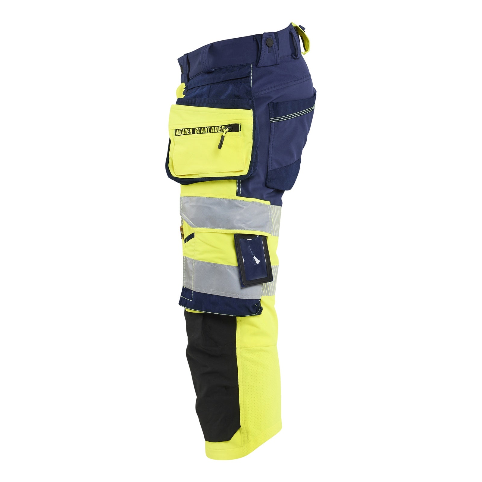 Blaklader BLAKLADER 11231648 HI VIS PIRATE TROUSERS 4 WAY STRETCH Hi Vis Reflective Work Pirate Bermuda Men - double weave - 112316483389_CL