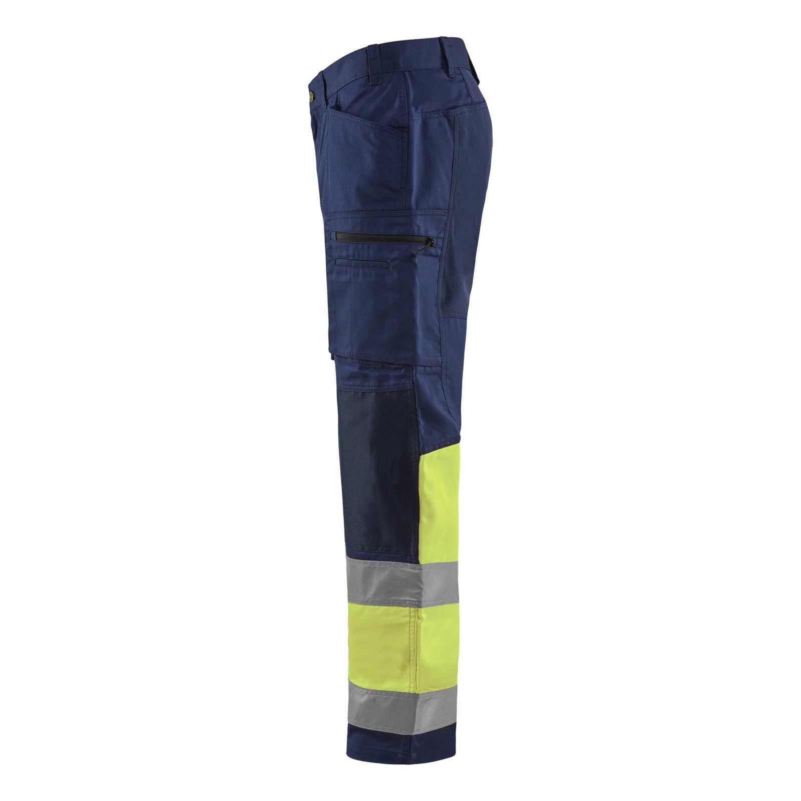 Blaklader BLAKLADER 15511811 | Hi Vis Trousers with Stretch Hi Vis Reflective Work Trousers Men - 65% Polyester - 155118118933_CL