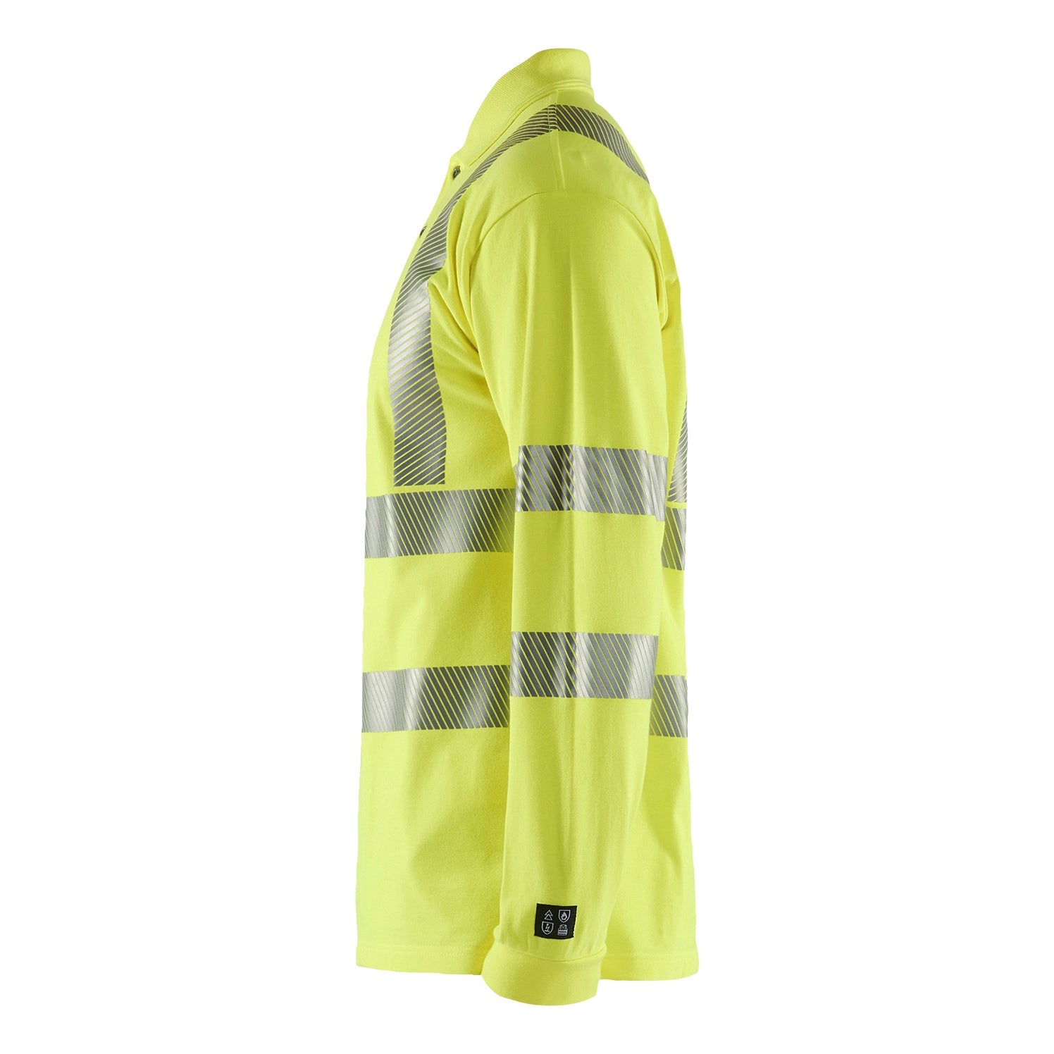 Blaklader BLAKLADER 34391741 Multinorm long sleeved polo Hi Vis Reflective Long Sleeve Work Polo MEN - Flame Retardant - 343917413300_CL