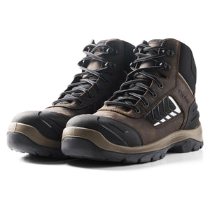 Blaklader BLAKLADER 24520000 ELITE Safety Boot S3 MEN Work Shoe - Brown/Black Upper - 245200007899_CL