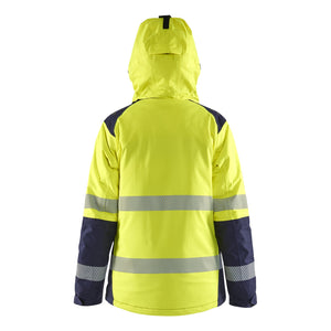 Blaklader BLAKLADER 44561987 Women’s Hi Vis Winter Jacket Hi Vis Reflective Work Jacket WOMEN - Waterproof - 445619873389_3