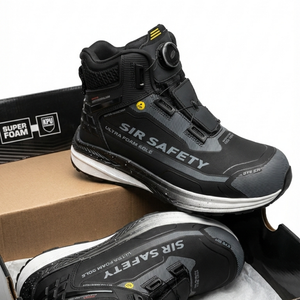 SIR SAFETY FESTIVAL Safety Boots S7S MEN Work Shoe - Nano Fiberglass Toe & NWT Midsole - MB3232Z9 - MB3232Z9_DETAIL_3