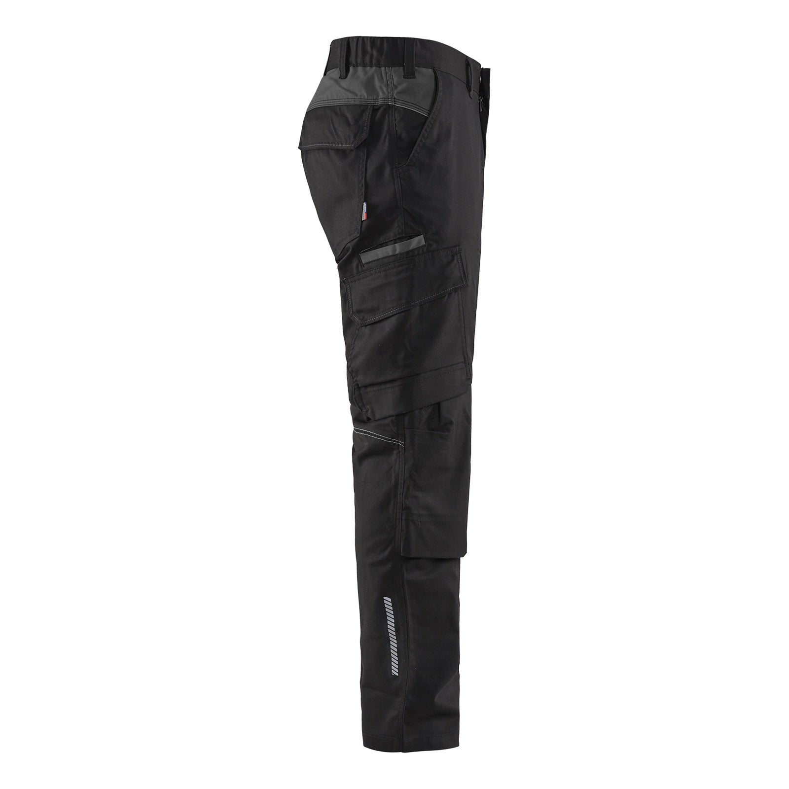 Blaklader BLAKLADER 14481832 | Industry trousers stretch with knee pad pockets Hi Vis Reflective Work Trousers Men - twill fabric - 144818329998_CR
