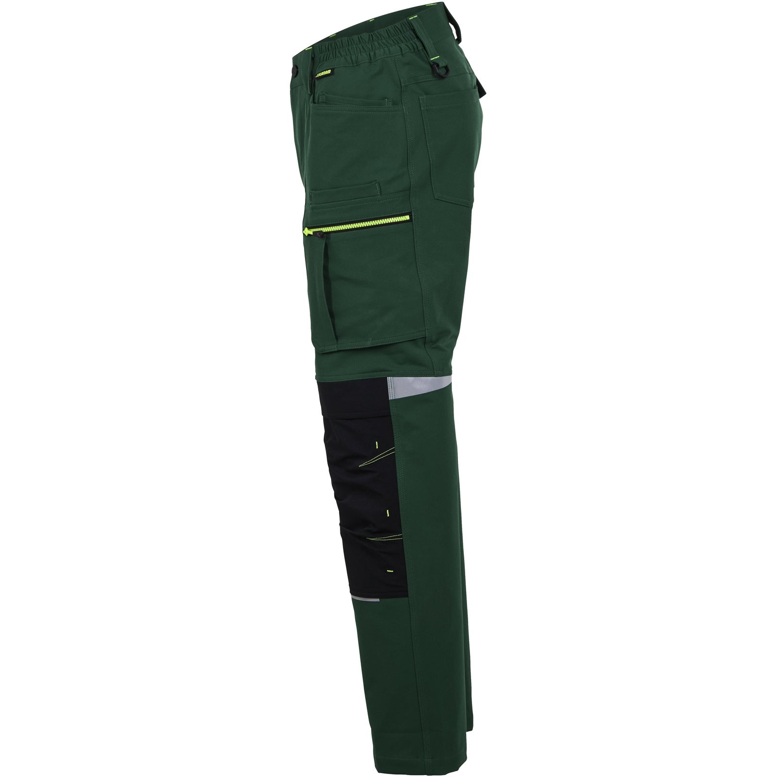 Planam rECOline Trousers green/black - Model view 4