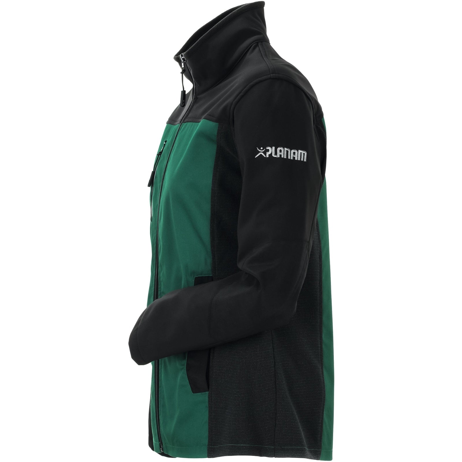 Planam Norit Women's Hybrid jacket green/black - Model view 4