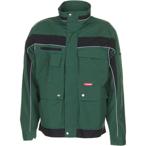 Planam Plaline Waisted Jacket green/black - Main