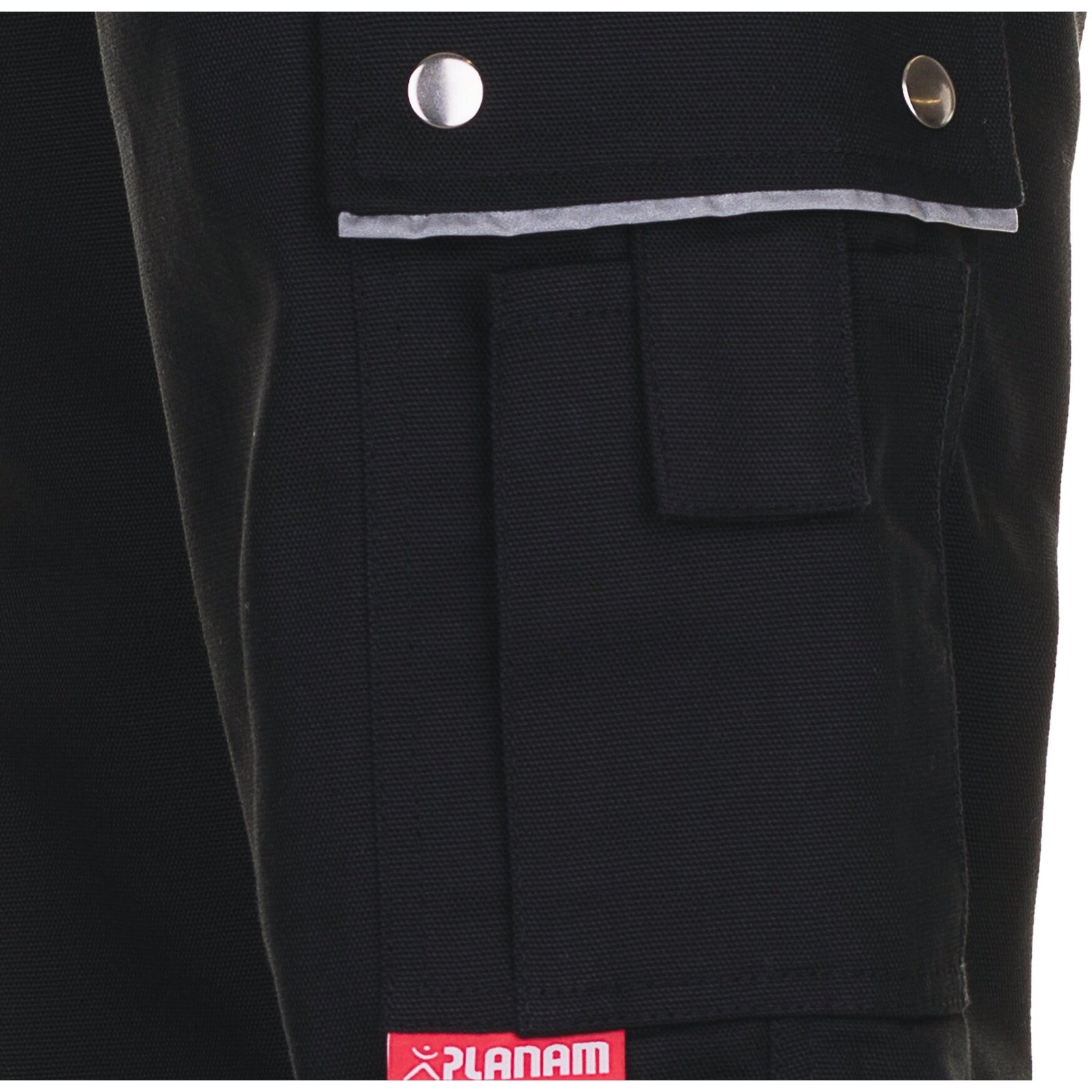 Planam Canvas 320, Outdoor Thermal Trousers beige - The large pocket on the thigh provides plenty of room and allows easy access.