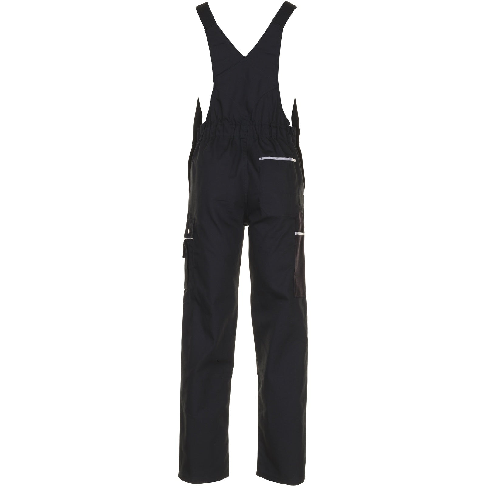 Planam Canvas 320 Dungarees black/black - Model view 2