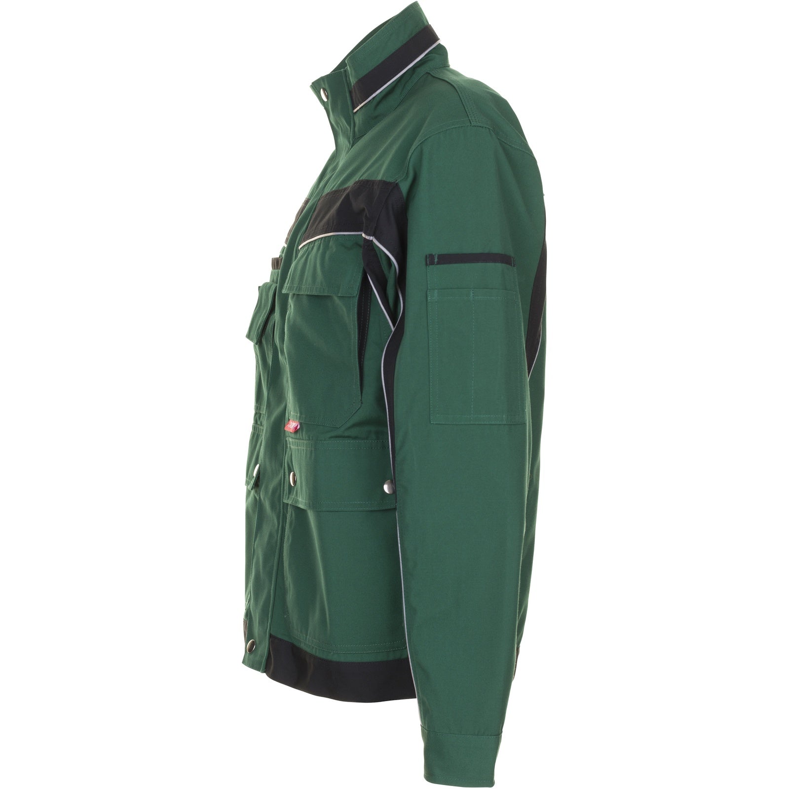 Planam Plaline Waisted Jacket green/black - Model view 4