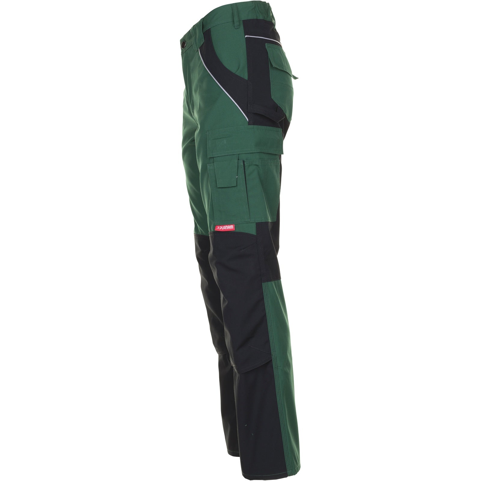 Planam Plaline Trousers green/black - Model view 4