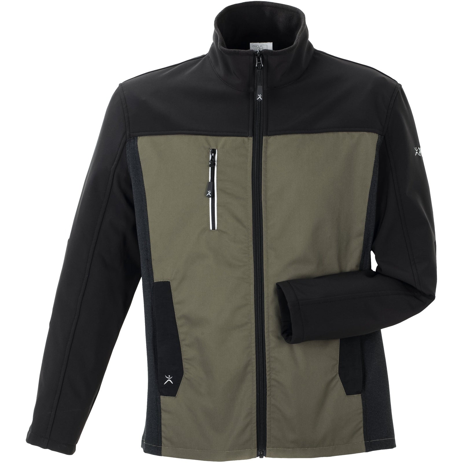 Planam Norit Men's Hybrid jacket olive/black - Model view 1