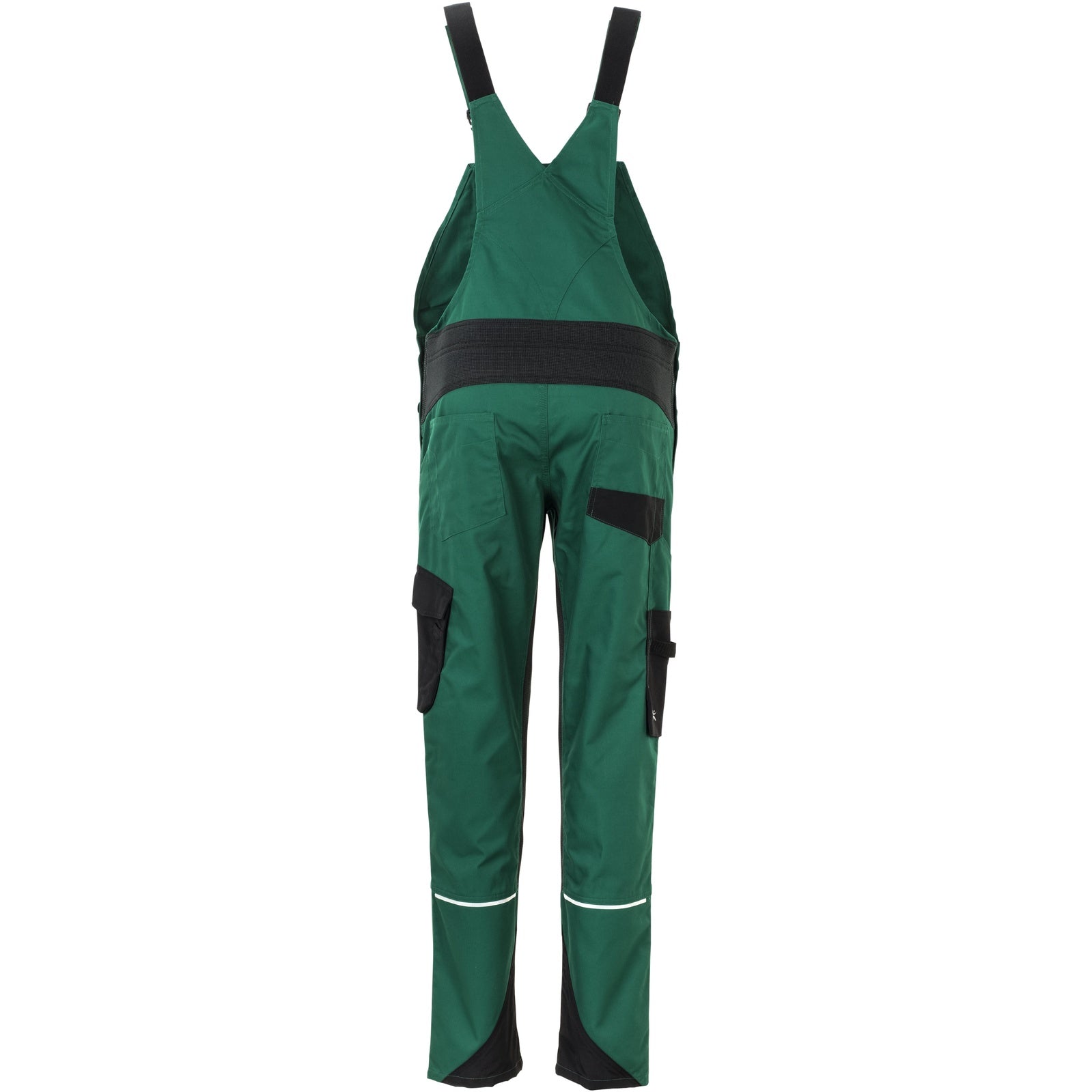 Planam Norit Women's dungarees green/black - Model view 2