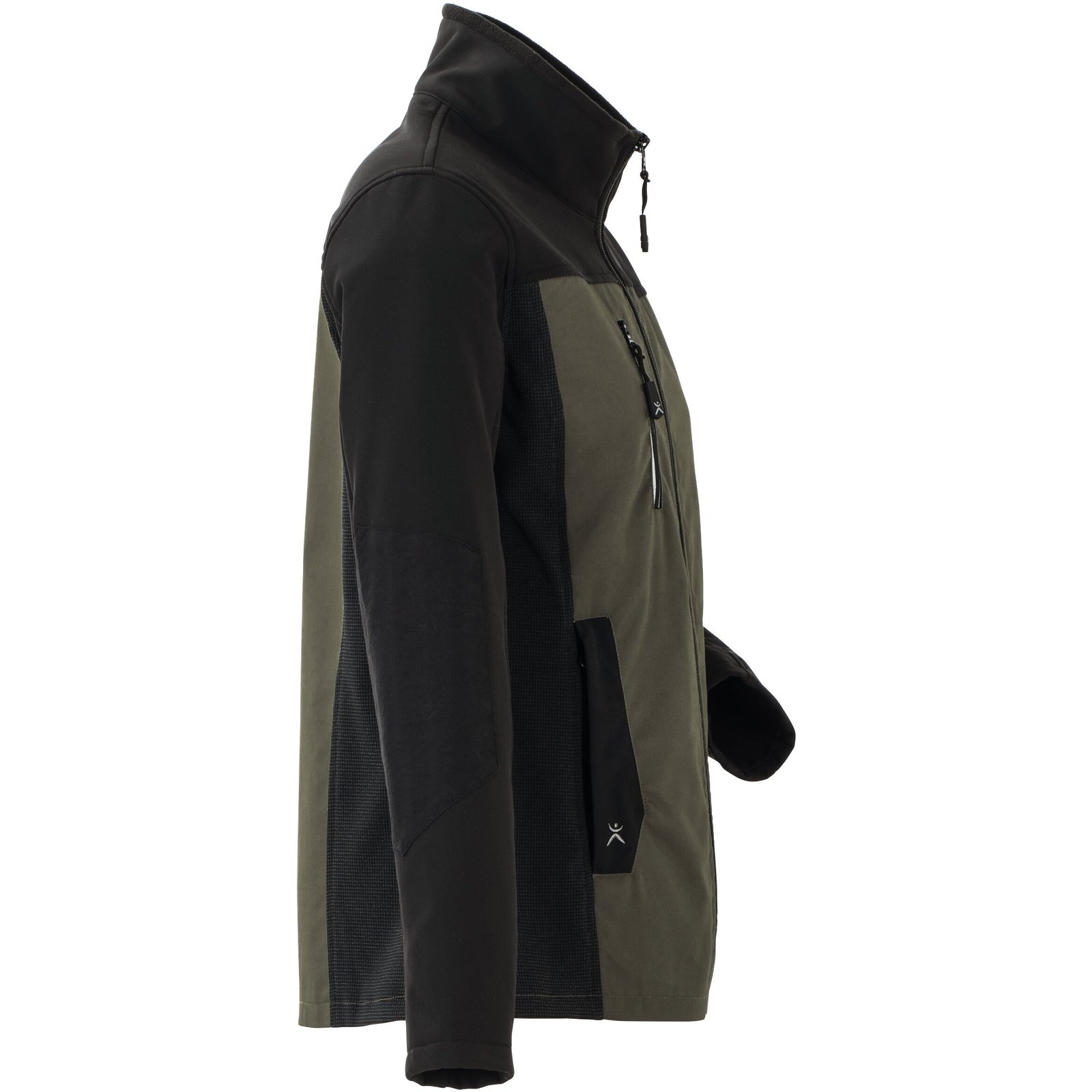 Planam Norit Women's Hybrid jacket olive/black - Model view 3