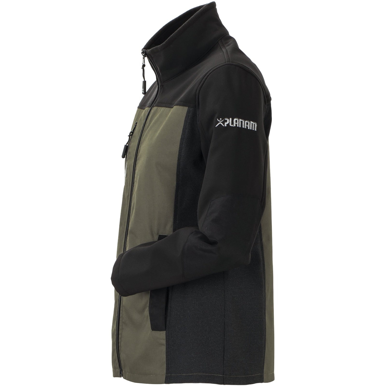 Planam Norit Women's Hybrid jacket olive/black - Model view 4