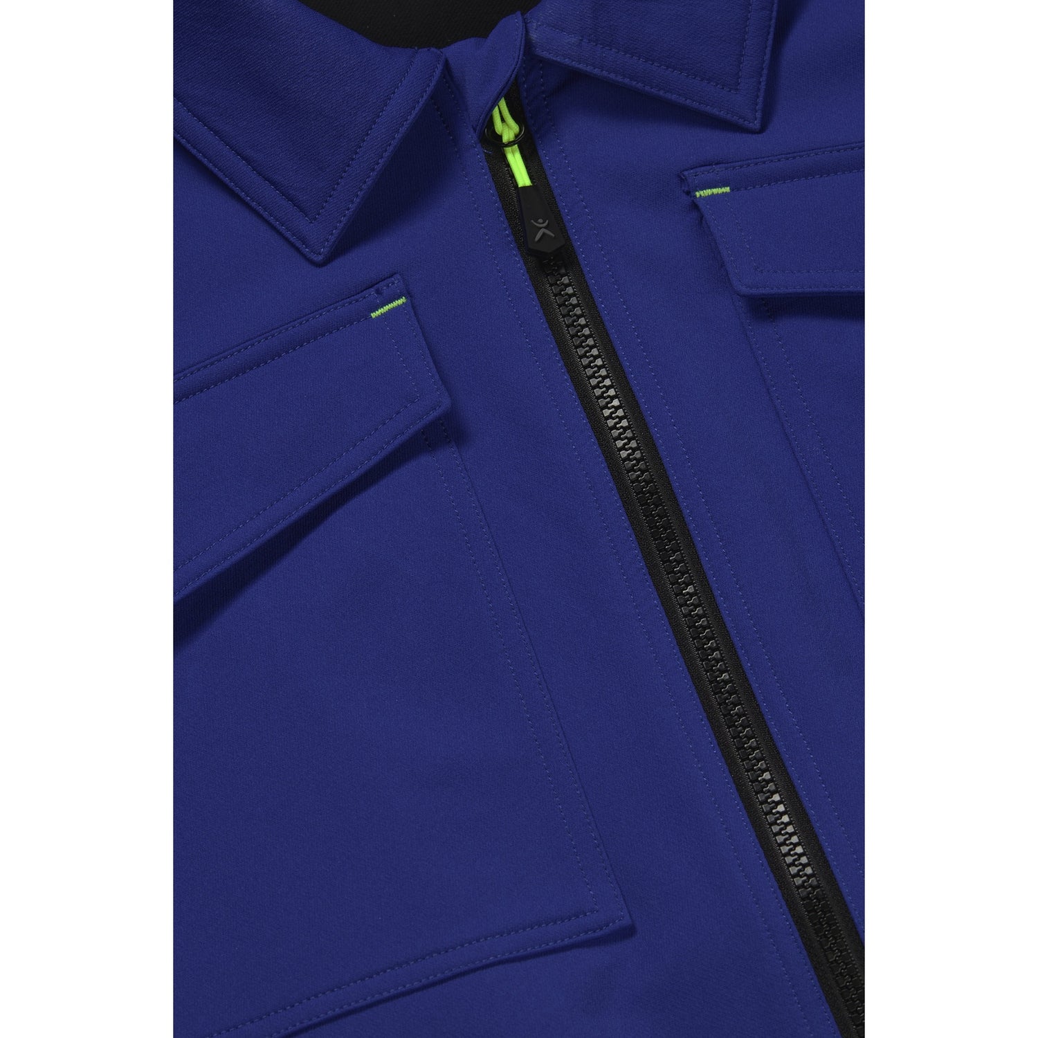 Planam rECOline Blouson zinc/black - The decorative seams and the reflective appliqués on the shoulders give it a sporty look