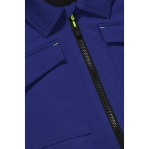 Planam rECOline Blouson zinc/black - The decorative seams and the reflective appliqués on the shoulders give it a sporty look