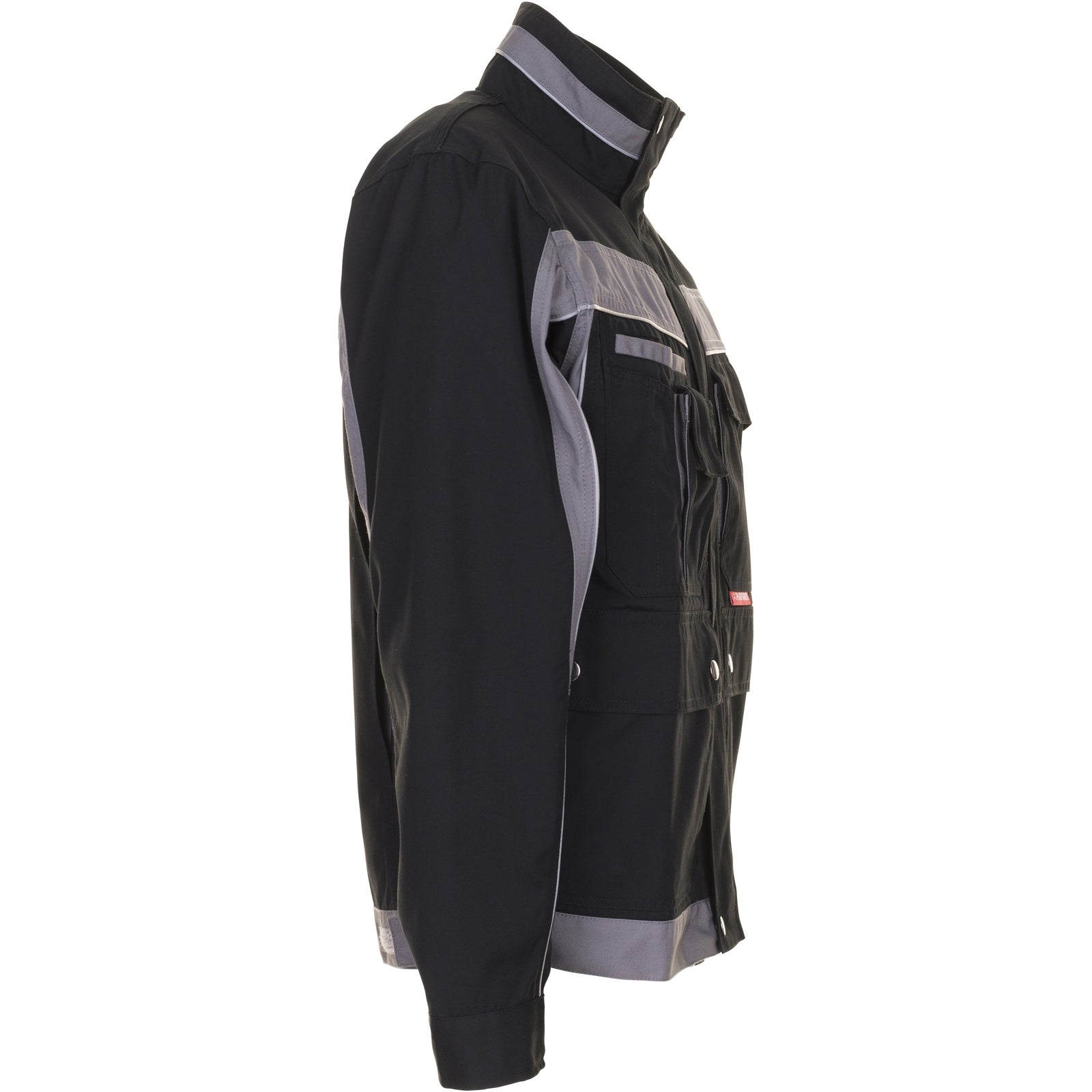 Planam Plaline Waisted Jacket black/zinc - Model view 3